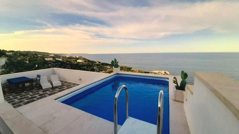 Blu Suite Cottage Sul Mare E Swimming Pool Триказе Экстерьер фото